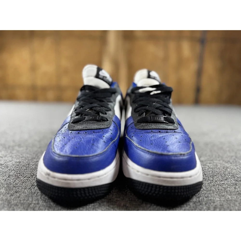 Nike‎ Air Force 1 Low Shoes Mens 9.5 Blue White Nike By You Sneakers DV3892 900